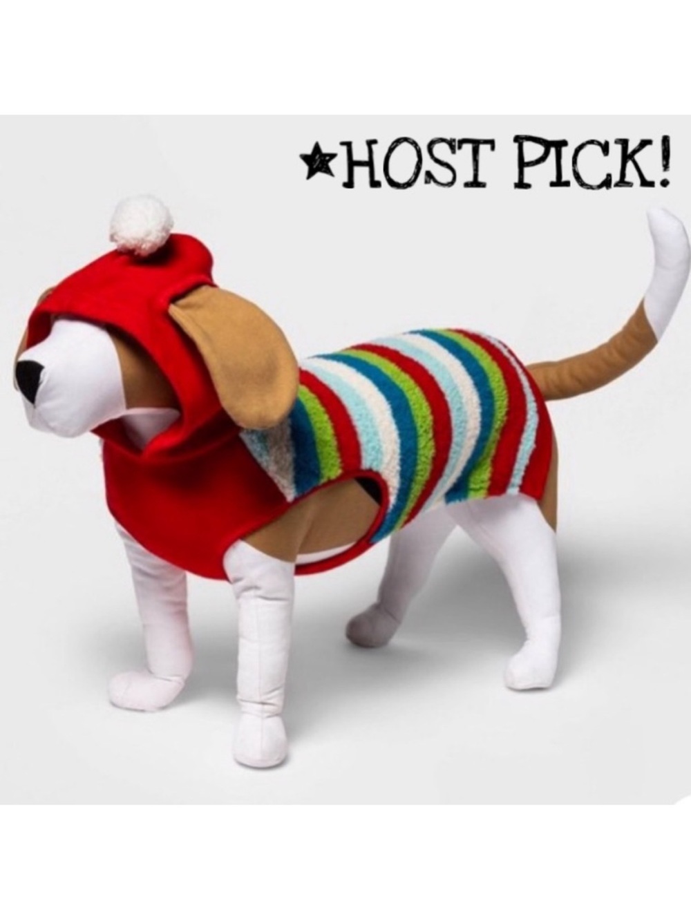 WINTER SHERPA SWEATER *DOG *CAT *NEW *FESTIVE HOLIDAY HOODIE *XS